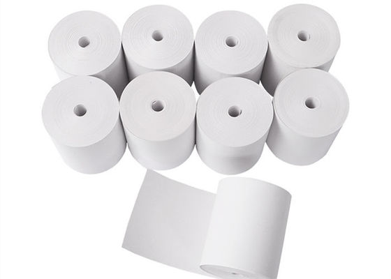 80g ελεύθερο χαρτί παραλαβών CE 80mm ξύλινου πολτού BPA